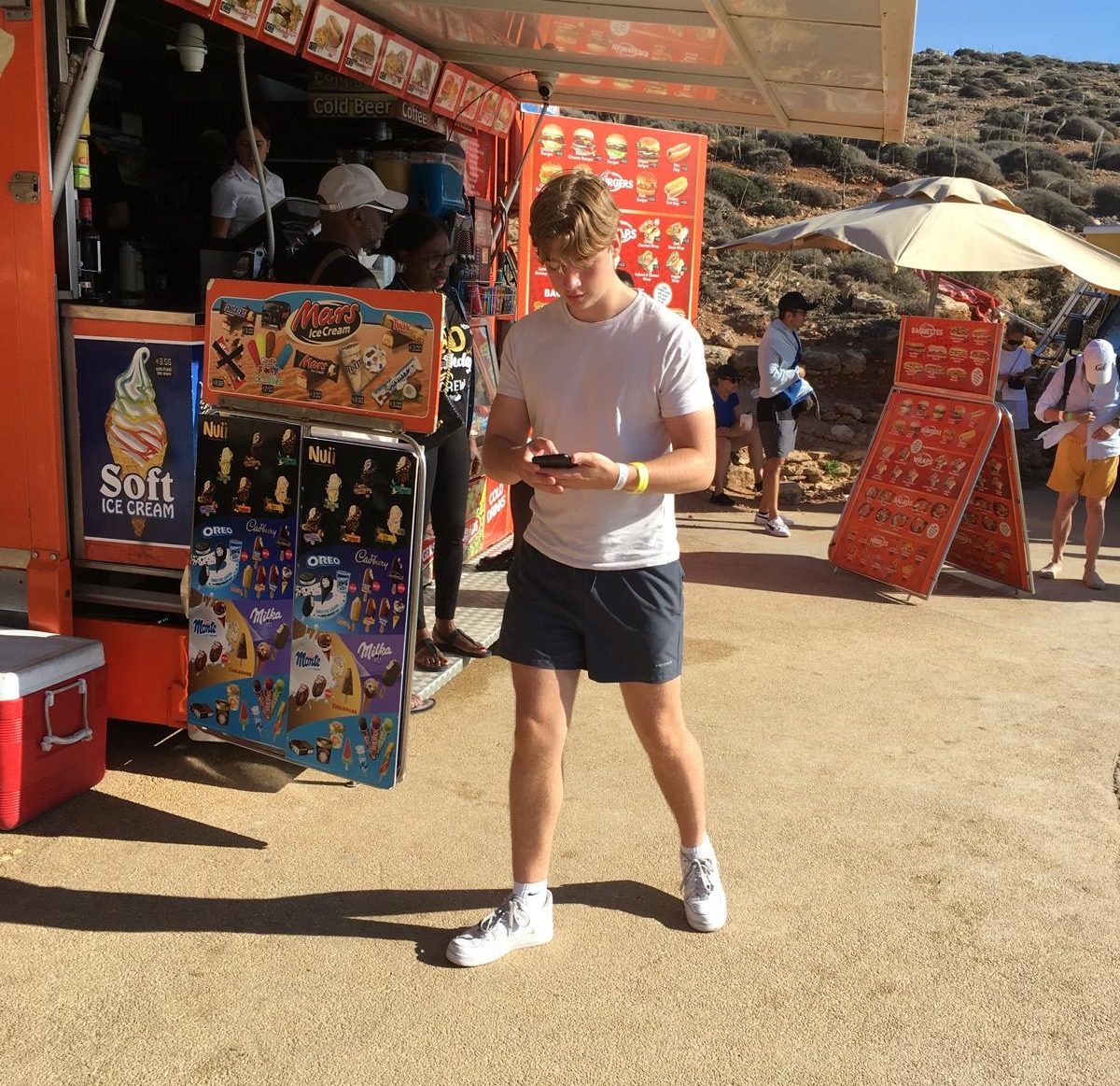 Matthijs op vakantie wie ben ik foto