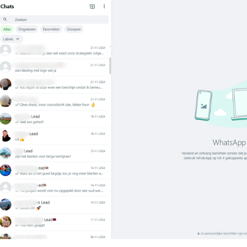 Via app relaties opbouwen met leads en ze op een salescall krijgen